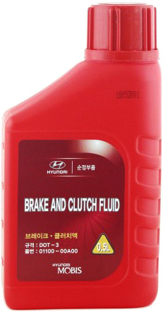 Гальмівна рідина HYUNDAI DOT 4 1 л (110000110)